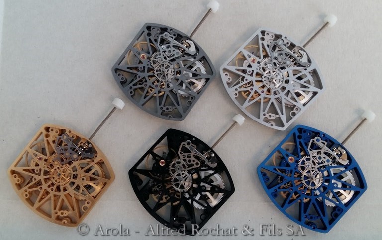 Mouvements tonneau squelette AROLA AR 165 S Star