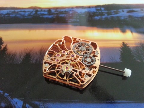 Mouvement tonneau squelette AROLA AR 165 S Sun