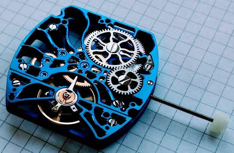 Mouvement tonneau squelette AROLA AR 165 S Sun